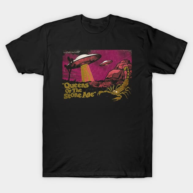 Queens of the Stone Age T-Shirt by arkobasaka